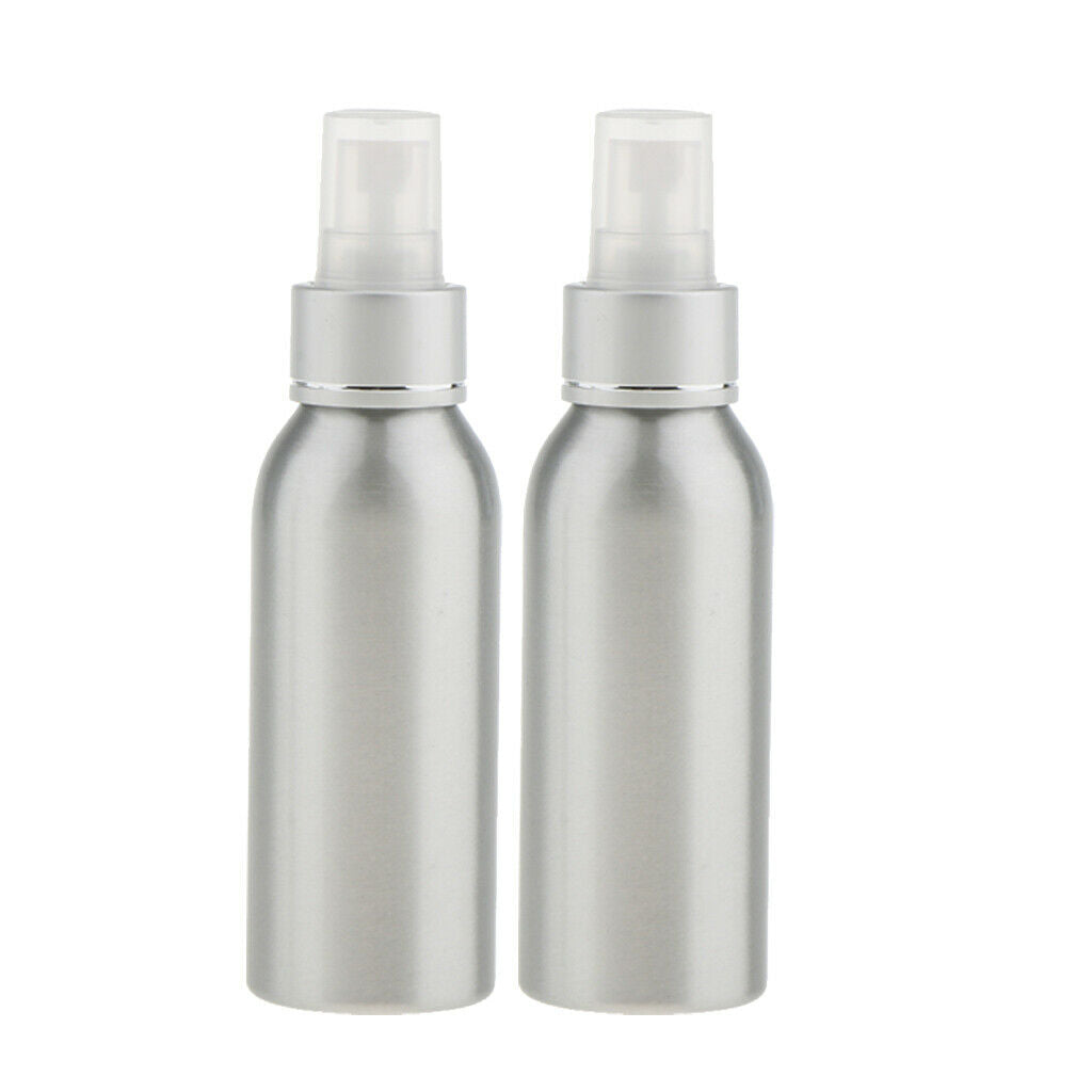 4Pcs 50/120ml Clear Empty Spray Bottle Travel Perfume Atomizer Fine Mist Sprayer