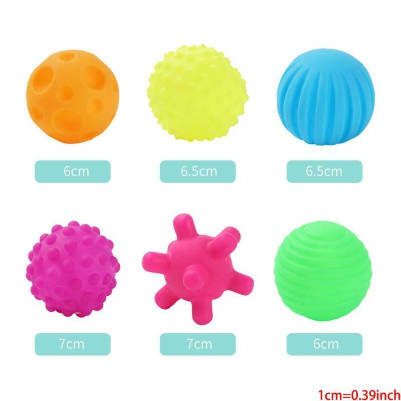 Textured Multi-ball Suit, Tactile Sensory Ball, Baby Grip Ball, Sensory Ball