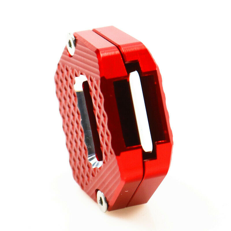 Aluminium Motorcycle Key Cover Case Red Keychain For Kawasaki ZXR400 ZX 7R 9R
