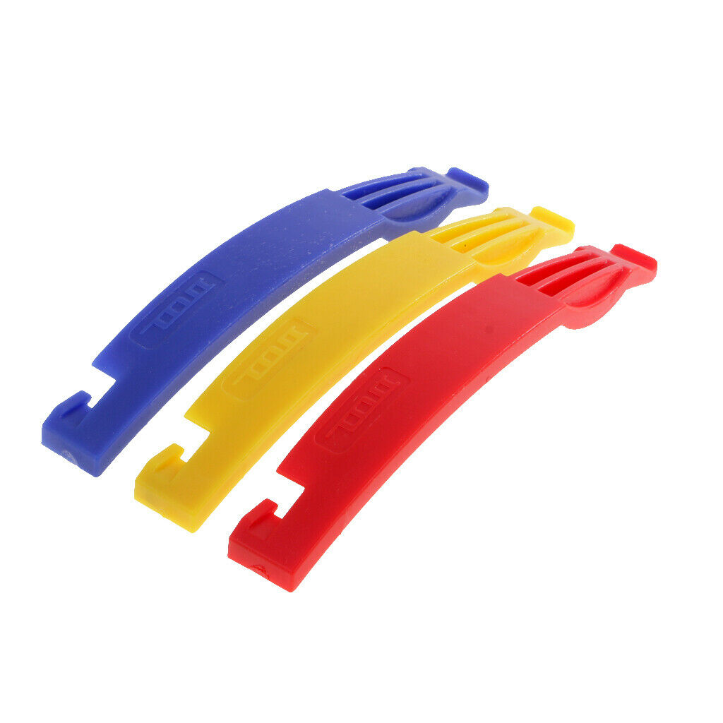 3 Pcs Durable Plastic Tyre Tire Levers Set and Inner Tube Replacement Set for