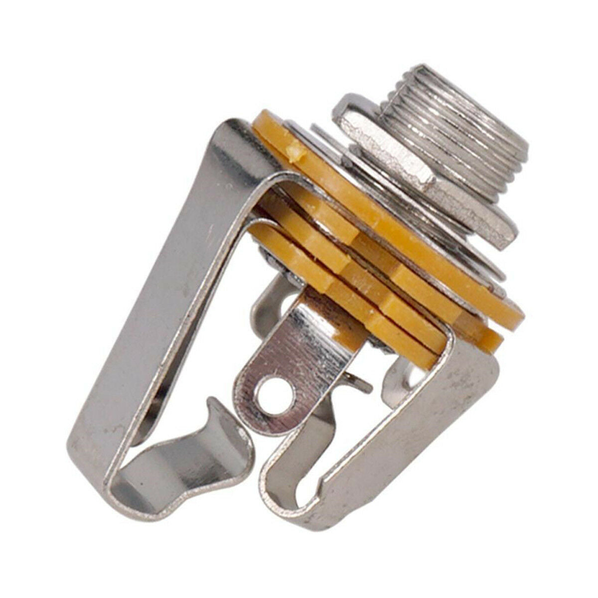 2pcs Stereo Input Output Jack Plug Socket for Electric Guitar Bass