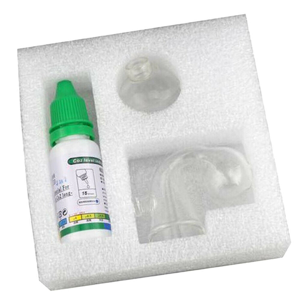 15ml CO2 Indicator Solution Monitor Fluid CO2 Monitor for Aquarium Fish Tank