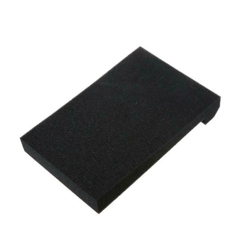 300x200x45MM Black Sponge Studio Monitor Speaker Acoustic Isolation Foam Pad for