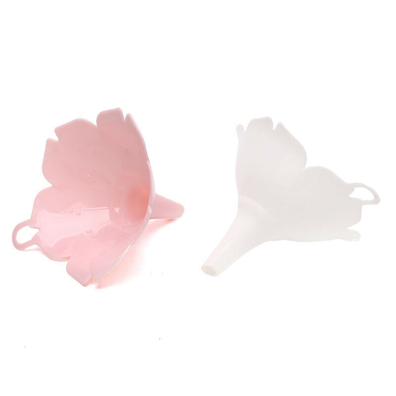 1Pc Kitchen Cherry Blossom Style Funnel Condiments Liquid Dispenser Kitchen T DF