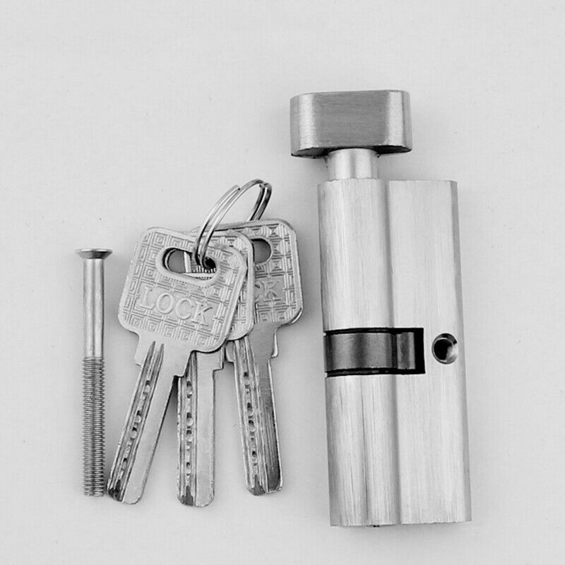 Home Security Door lock Cylinder Hardware Bedroom Barrel Door Lock Extra Key HN