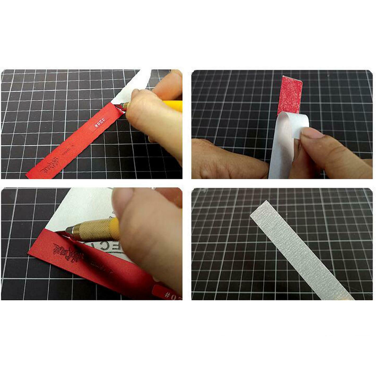 Metal 6 In 1 Grinding Stick File Hobby Craft Tools for Gundam Handheld