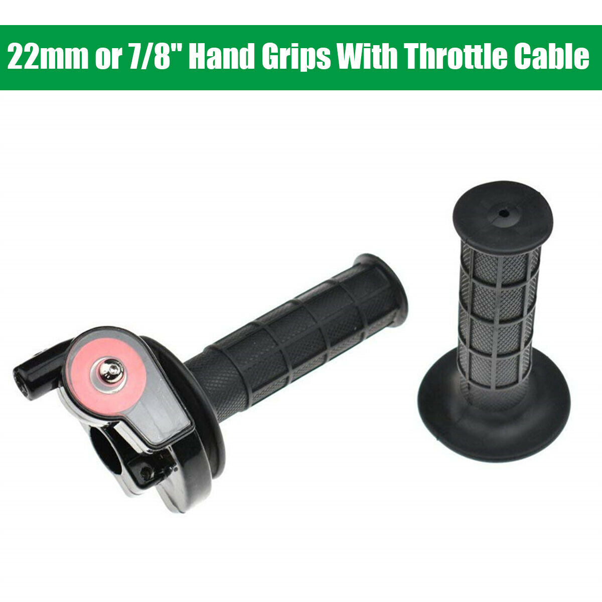 7/8"  Handle Throttle Clamp W/ Twist Cable For 50-250CC ATV Quad Pit Dirt Bike
