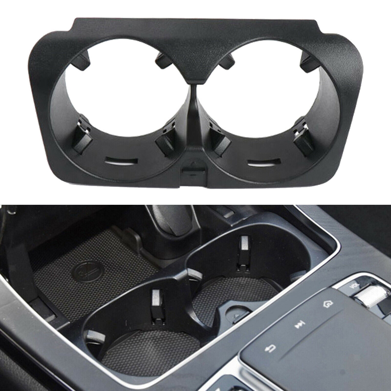 Car Water Cup Holder Organizer for Mercedes   C Class GLC CLS W205 W213