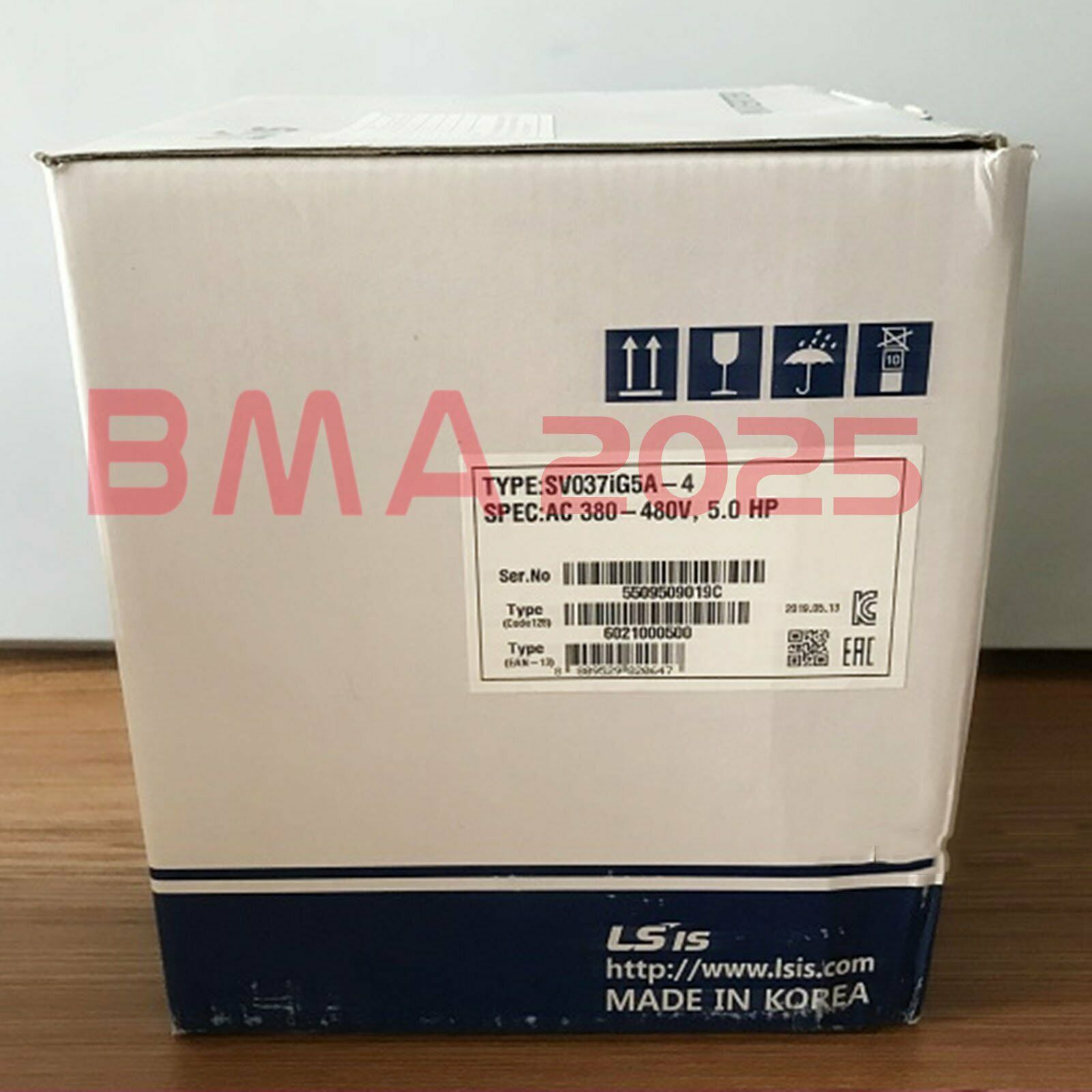 1PC Brand New LS (LG) inverter 3.7kw SV037iG5A-4 1 year warranty DHL free Ship