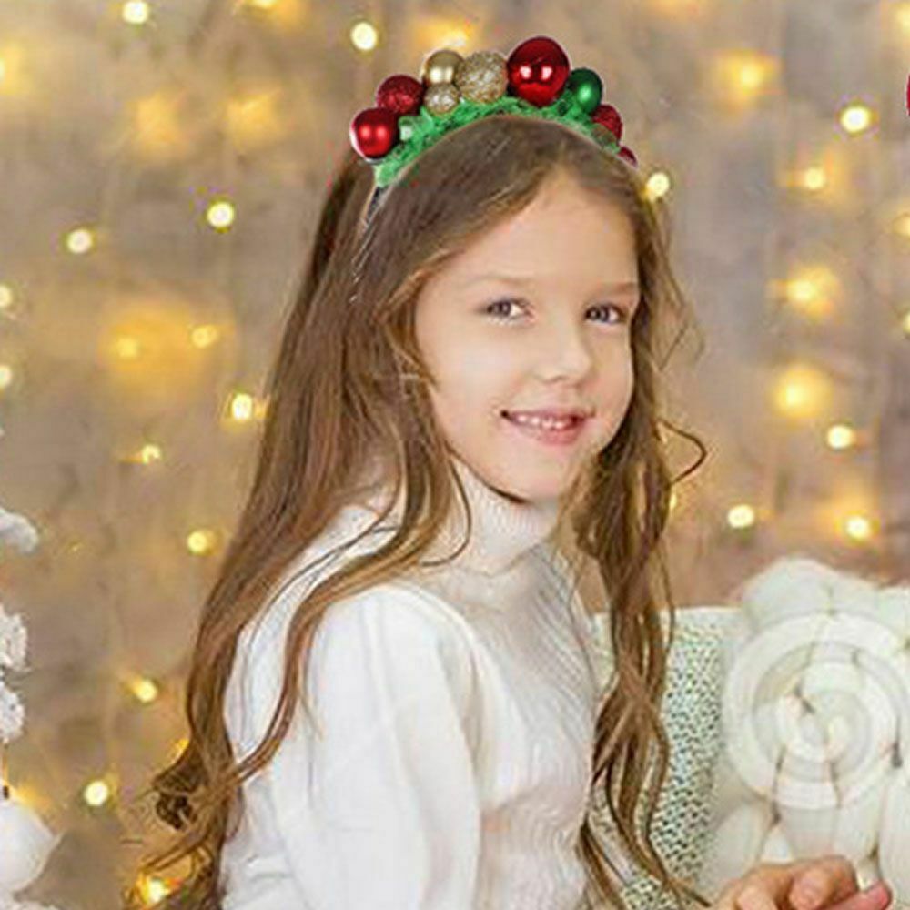 Attractive Creative Beautiful Lovely Hairbands Christmas Bell Party Decoration