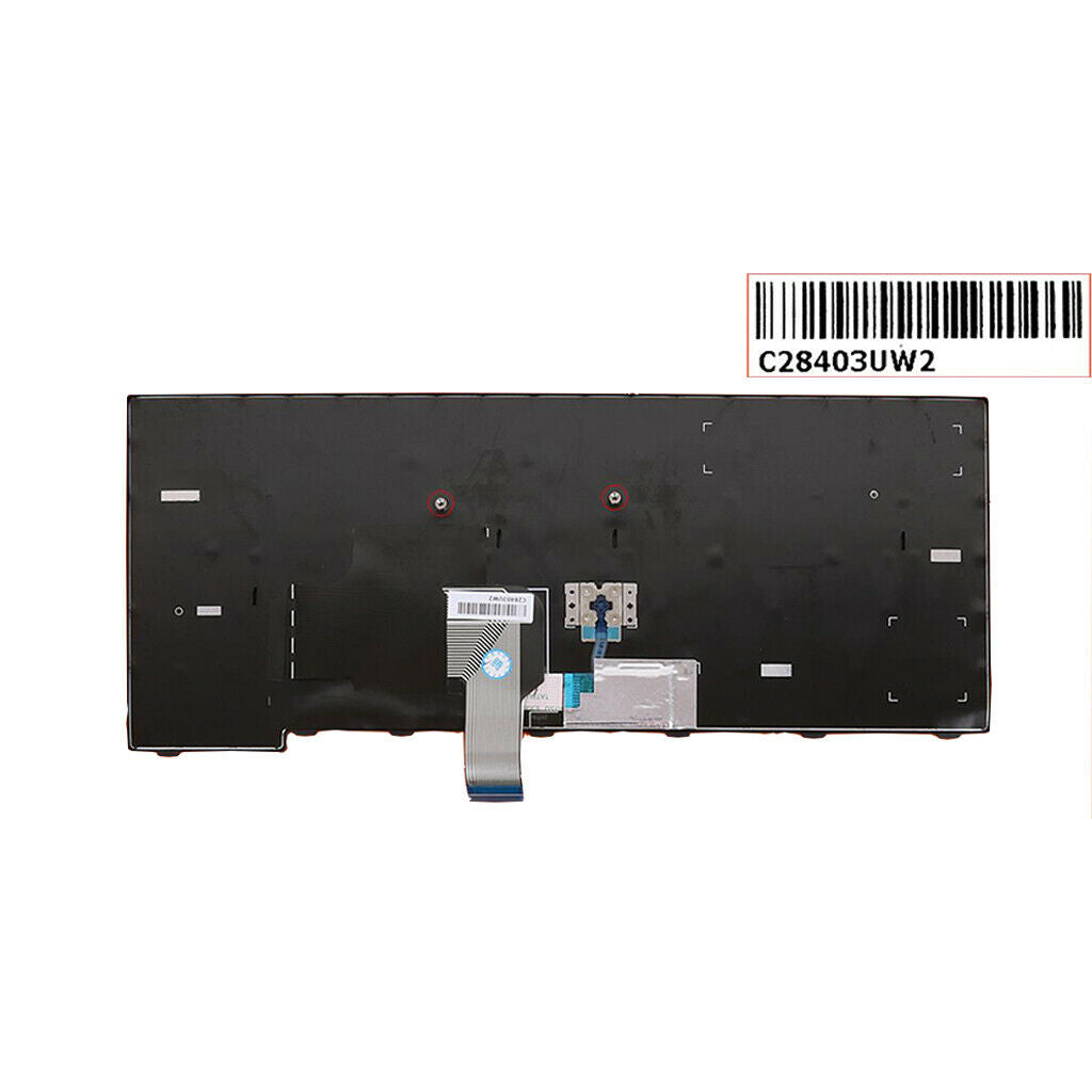 Keyboard for Lenovo Thinkpad E470 E475 Black Spanish
