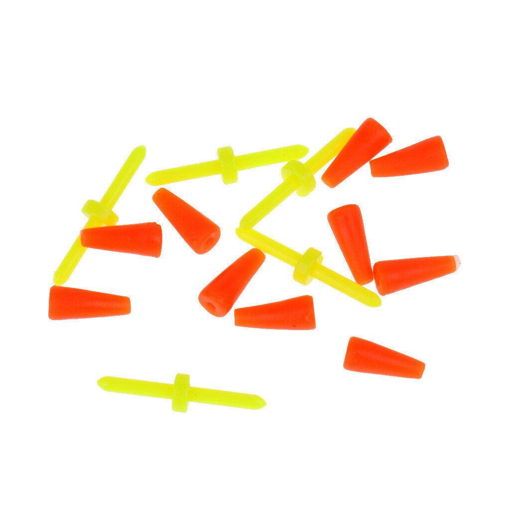 5 Pieces Bobber Stopper Floating Bobber Rock Fishing Random Plastic