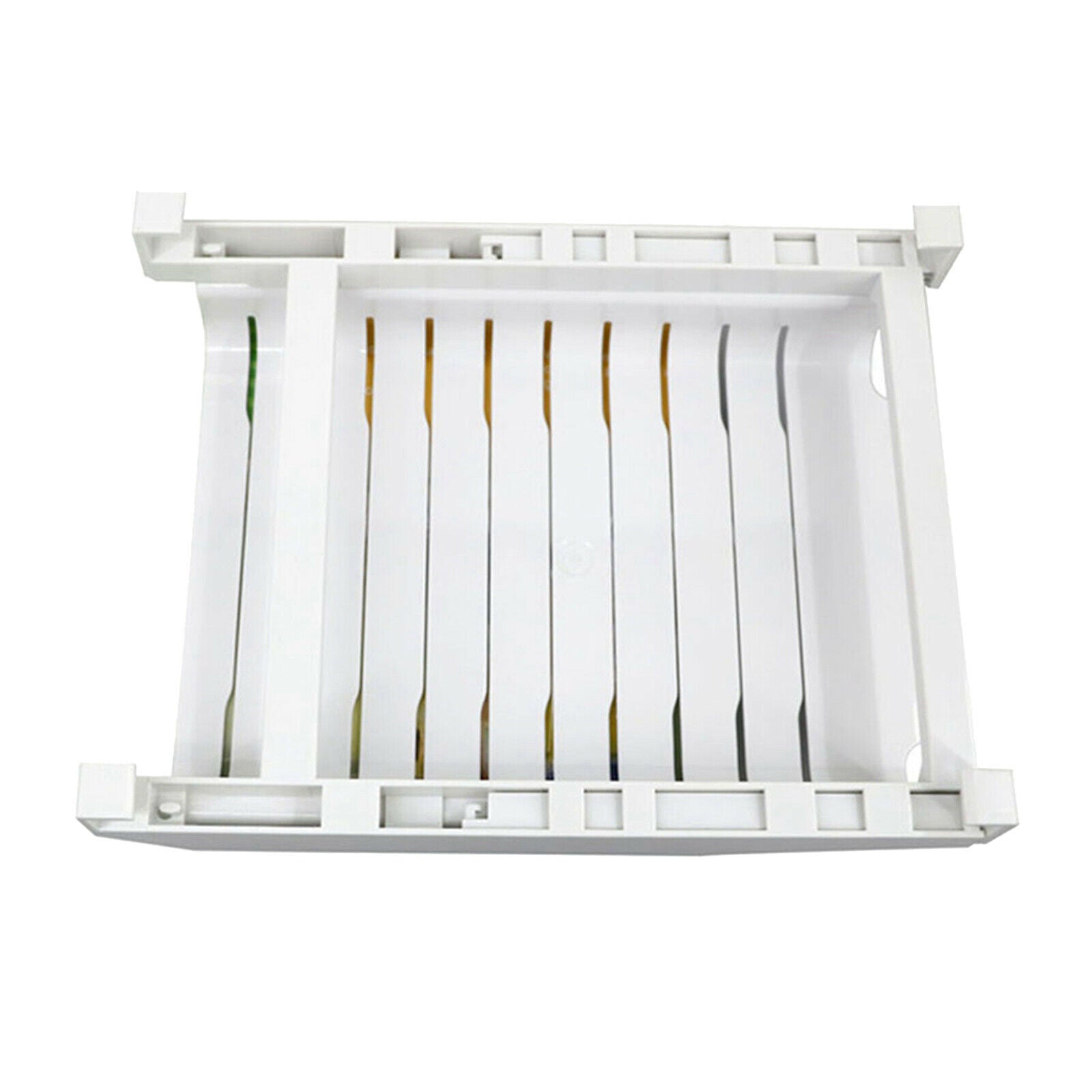 Zipper Bag Storage Organizer Slide Rack for Fridge Drawer Access Food Hanger