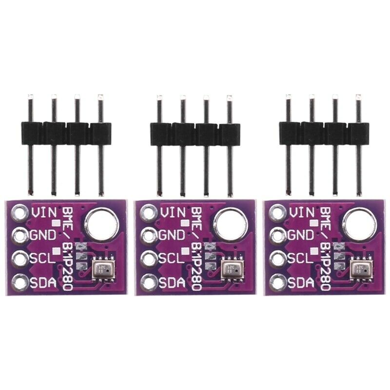 3Pcs BMP280 5V Digital Temperature Barometric Pressure Sensor Module, TemperatK3