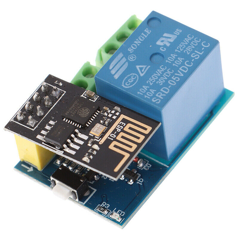 ESP8266 ESP-01S + 5V WiFi Relay Module Smart Home Remote Control Unlock WF