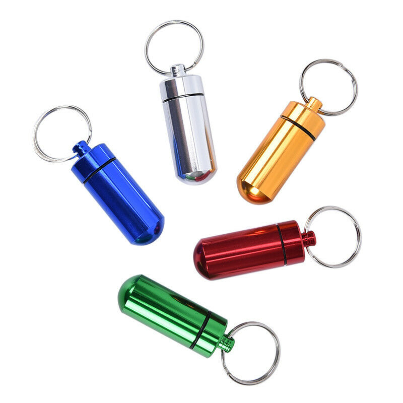 1pc Aluminum Bottle Medicine Gallipot Waterproof Warehouse Random Color NS.l8