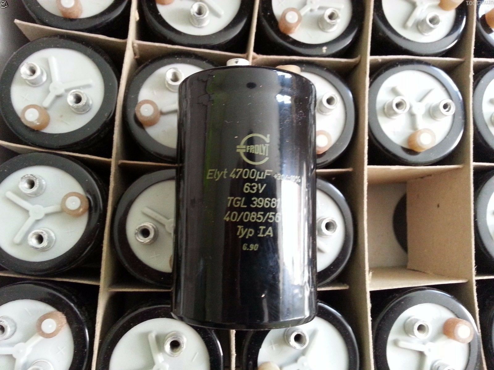 1PC NOS FROLYT 4700uF 63v TGL39681 HI END LONG LIFE CAP FOR AUDIO!