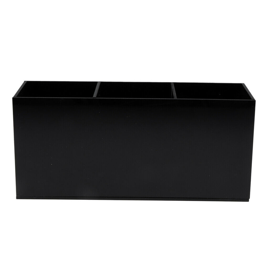 2x Salon Scissors Holder Shears Comb Clips Organizer Acrylic Holder Box Case