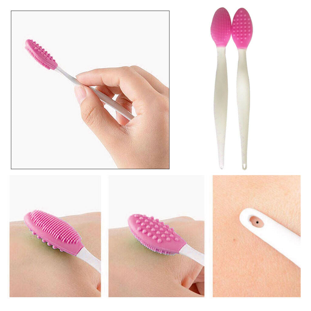 7Pcs Face Clean Wash Nasal Brush Peeling Blackhead Remove Brush Makeup Tools