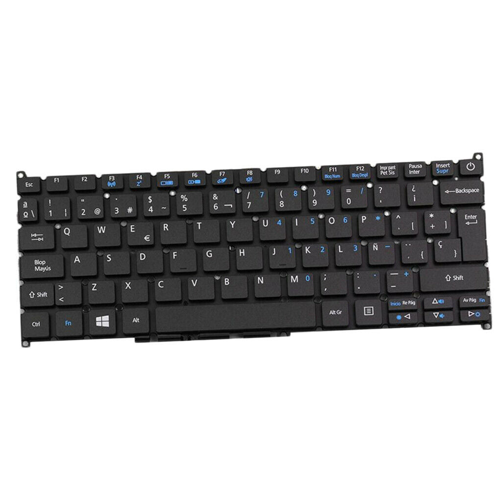Black Replacements Keyboard for ACER Aspire ES1-132/ ES1-132-C37M/ C9N8 Spanish
