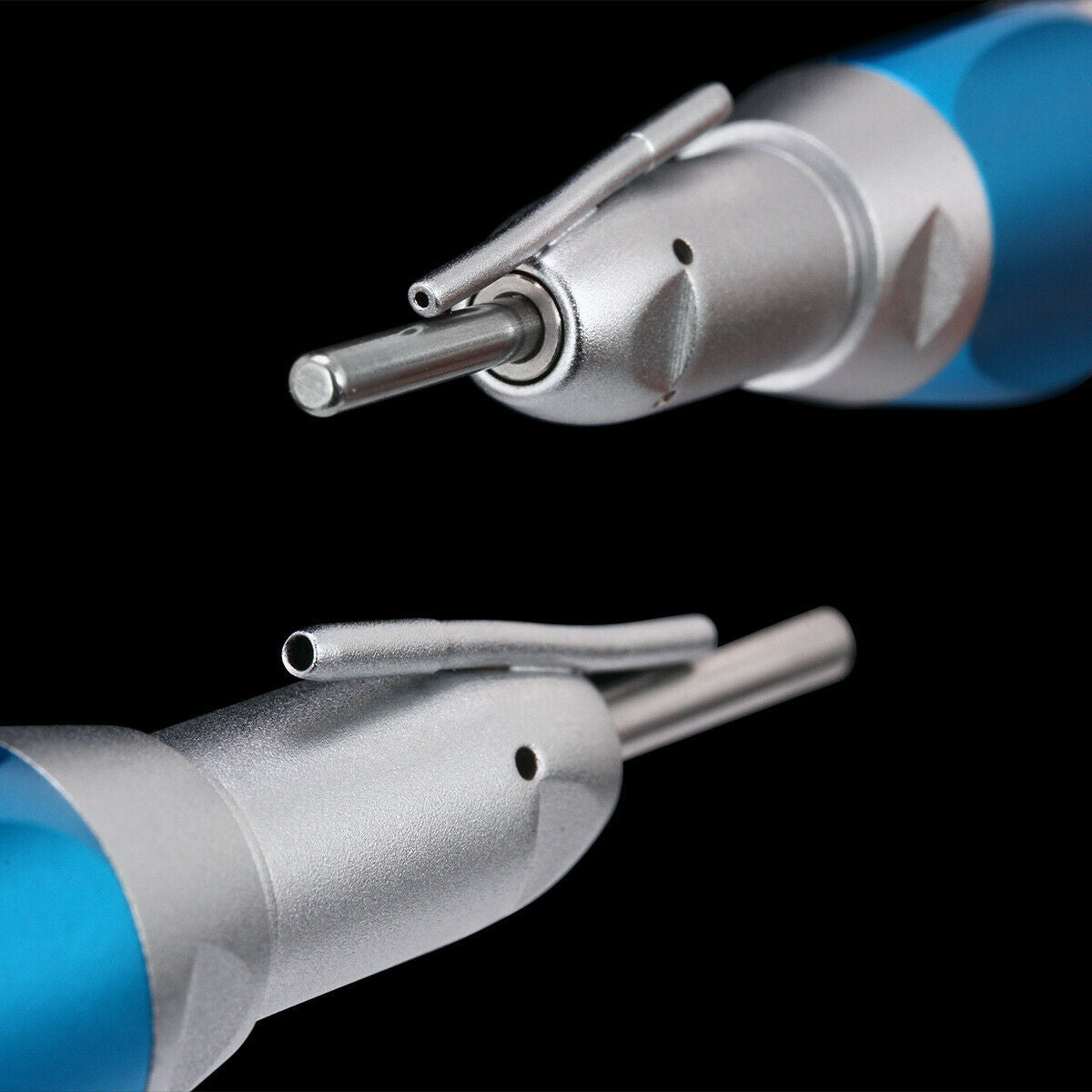 10PCS Dental Surgical Straight Nose Cone Handpiece 1:1 External Irrigation Pipe