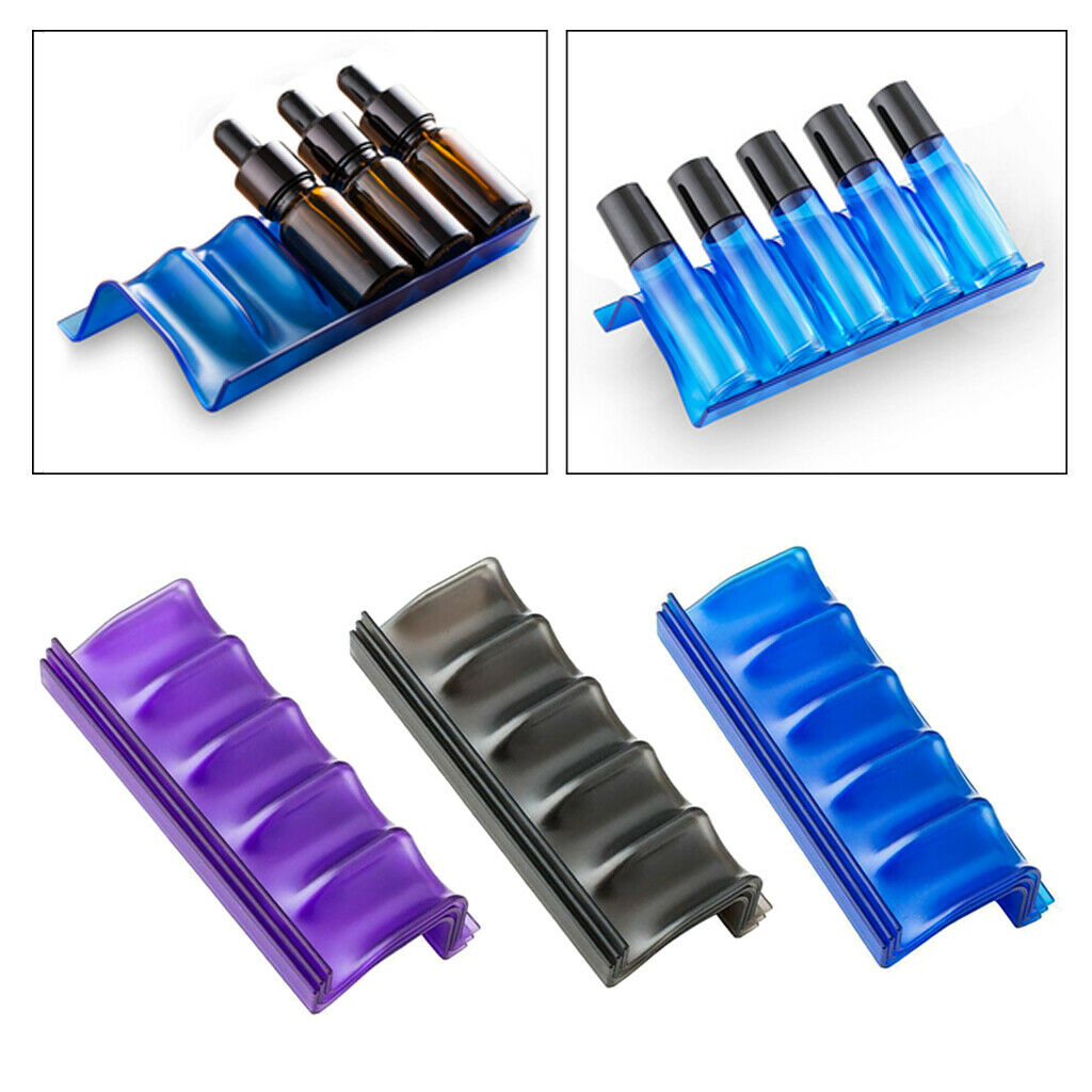 9Pcs Essential Oil Organizers Oil Bottles Rack for Drawer Storage