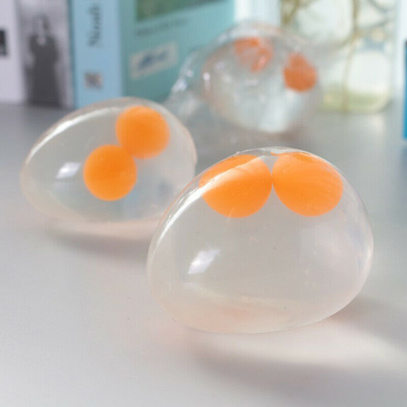 1pc Egg Splat Ball Toys Stress Relief Eggs Yolk Ball Children Stress Reli.l8