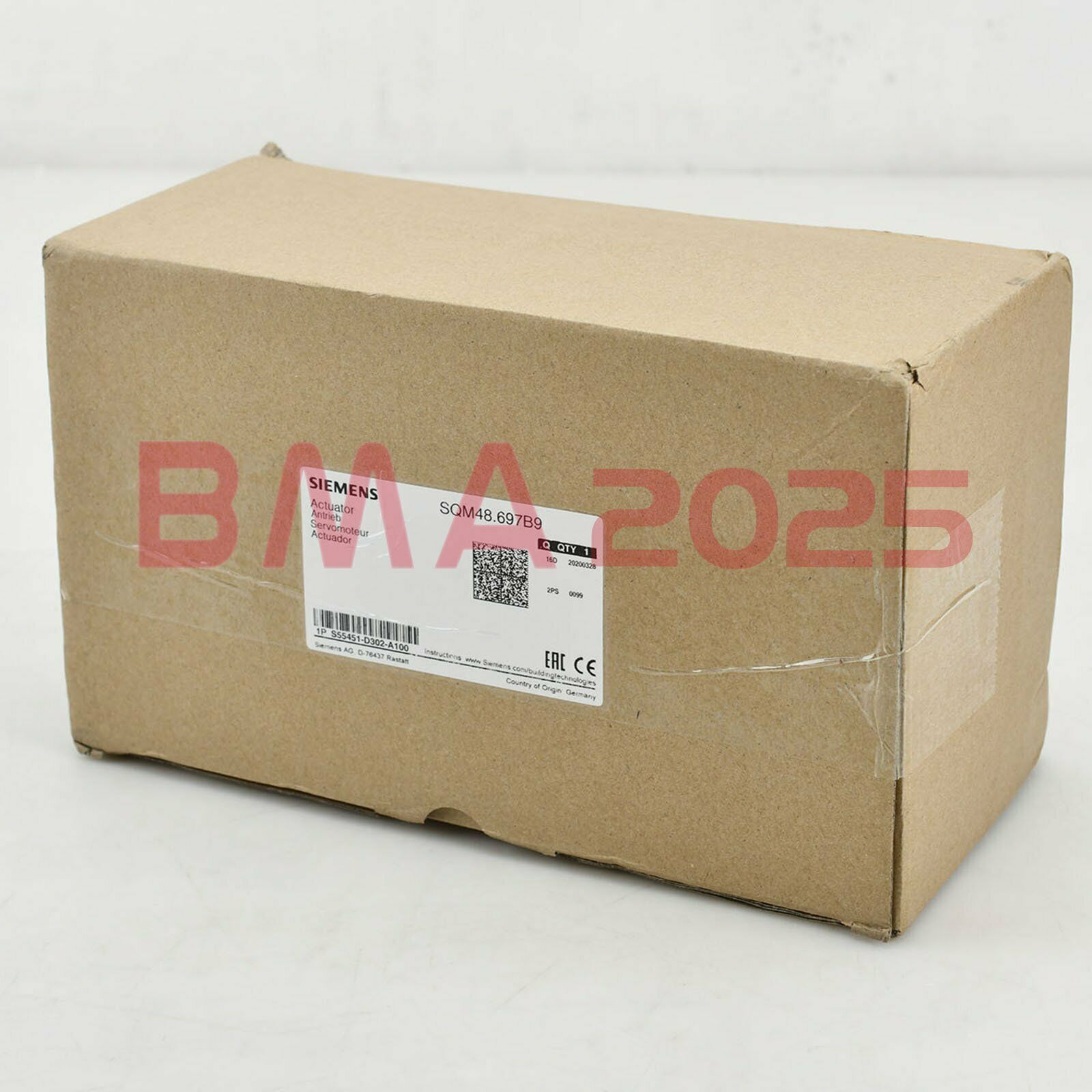 Brand New Combustion Actuator SQM48.697B9 1 year warranty DHL free Ship SM9T