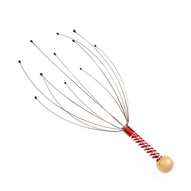 The Head Massager Octopus Claw Massager Tool Head Scalp Neck Stress Release