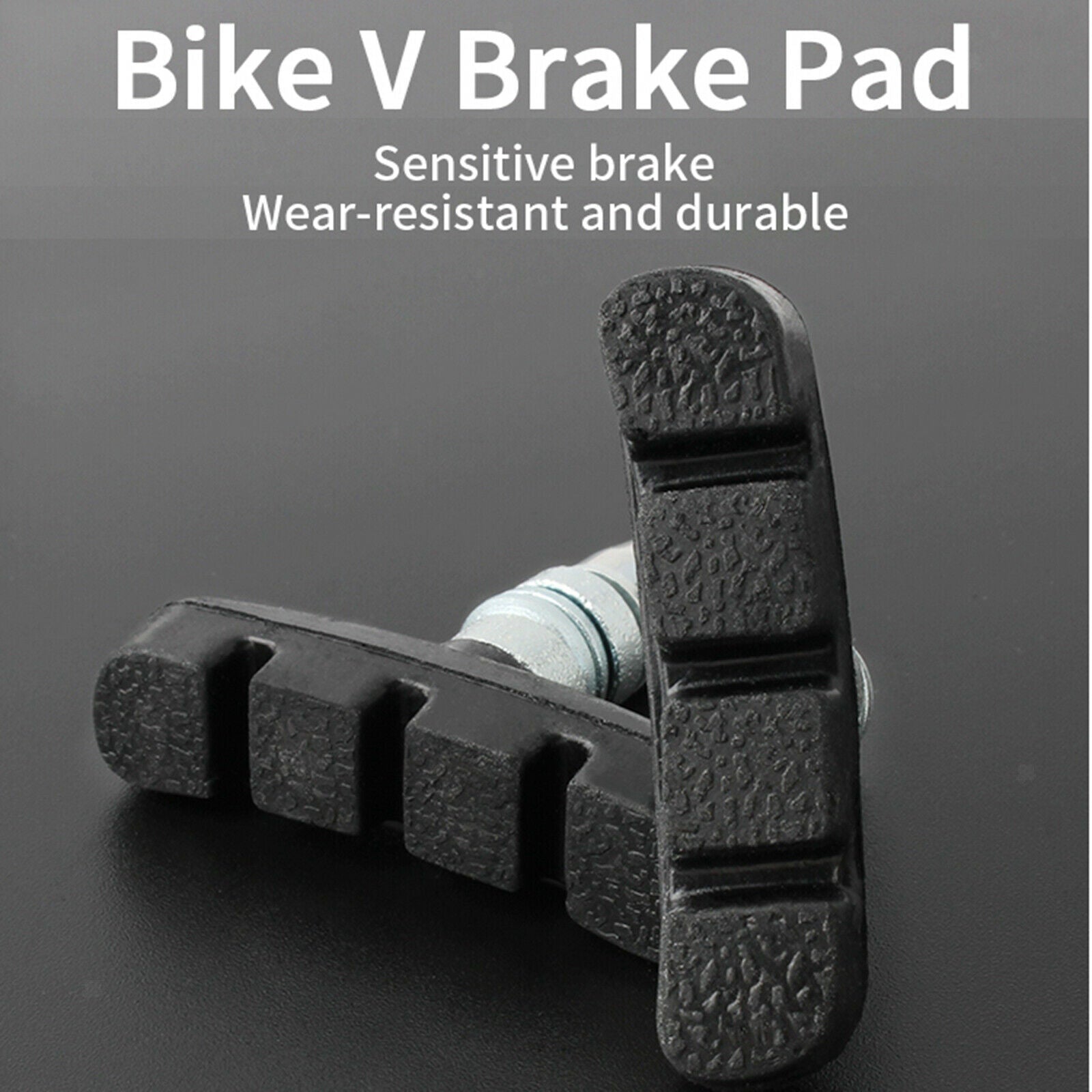 Bike V Brake Pad V-Brake Blocks High Performance Brakes with Hex Nut Repair