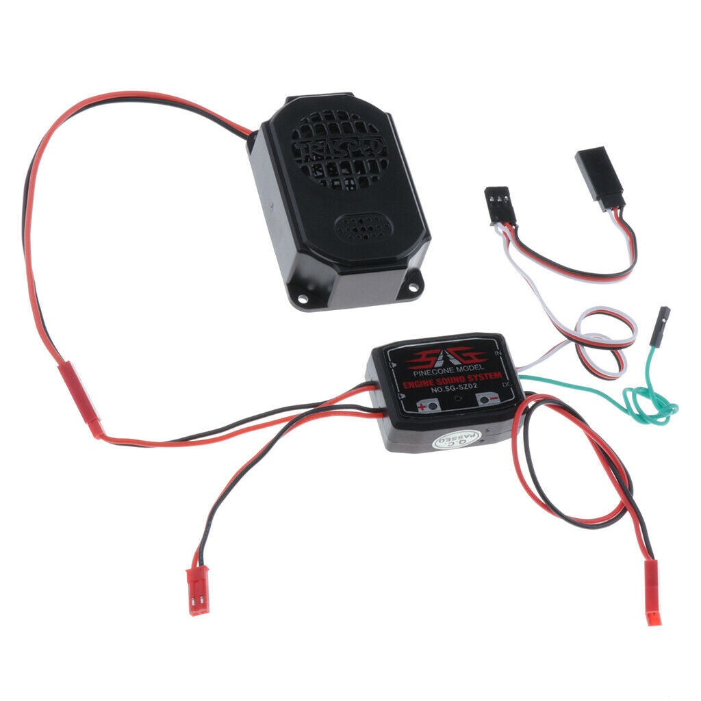 1:10 RC Loudspeaker Sound With IC Control Module for HG-P408 RC Truck Accs