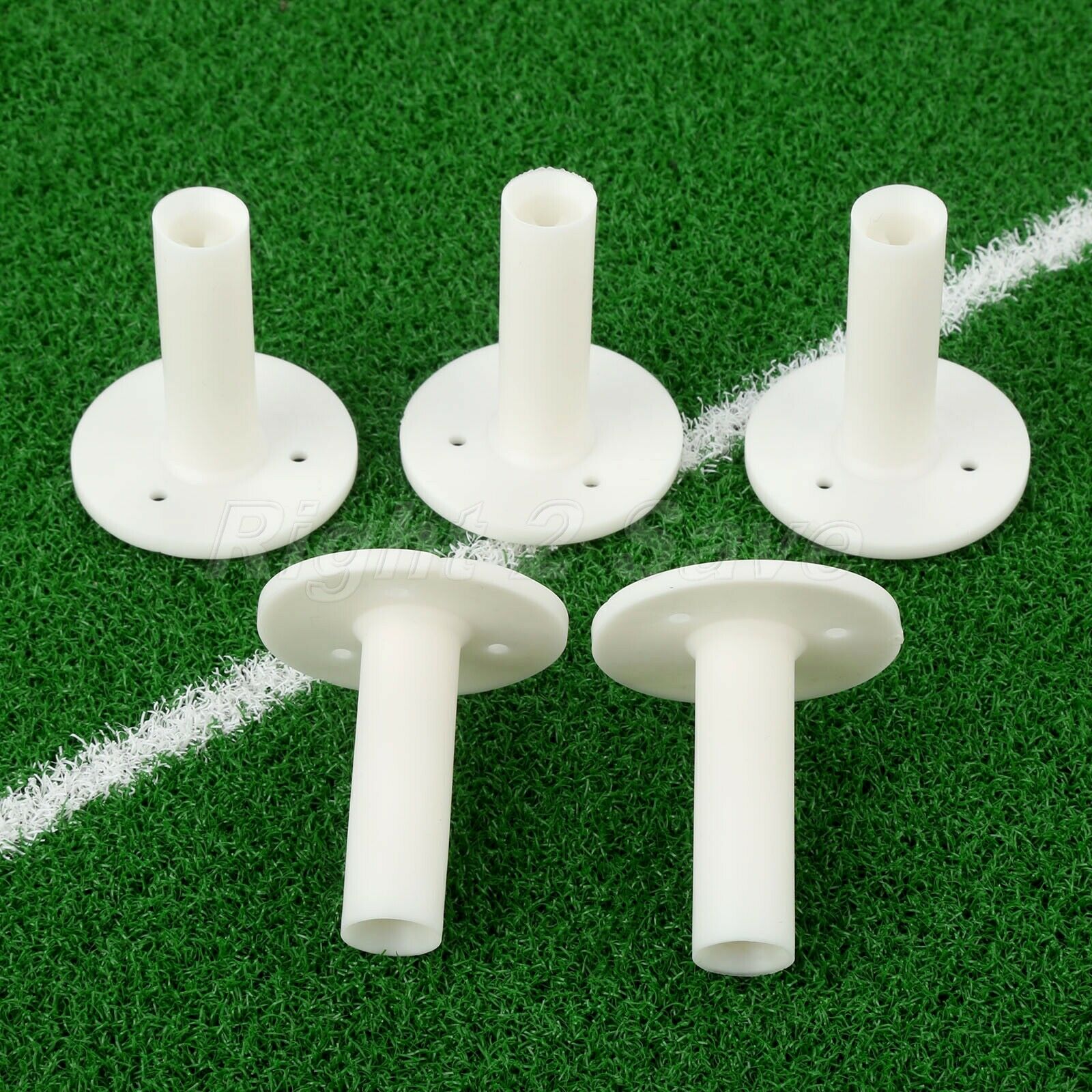 5Pcs Golf Club Accessory Use Rubber Golf Tees Golf Ball Racket Tee Surpport Tee