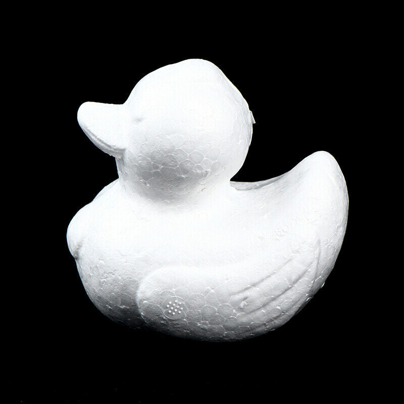 1pc Polystyrene Styrofoam Modeling duck White Foam DIY Craft