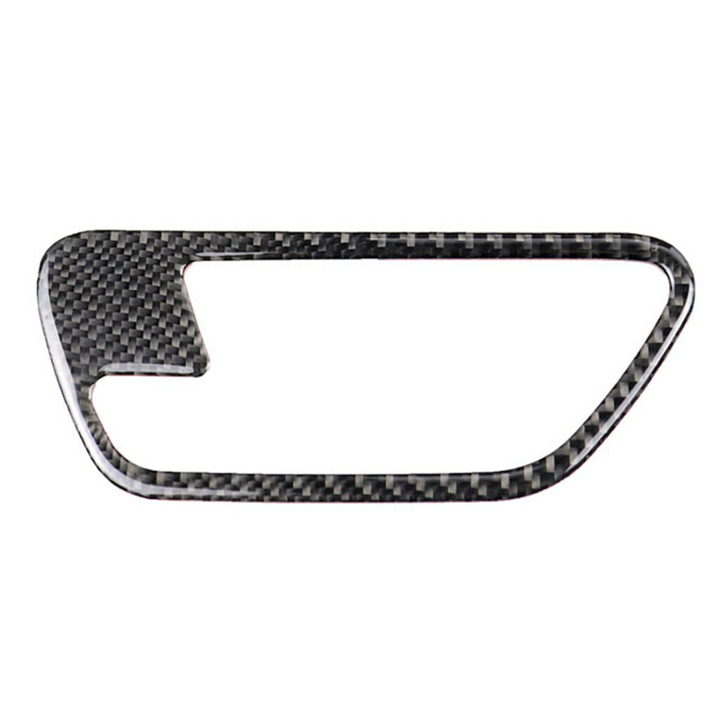 4PCS Carbon Fiber Car Interior Door Handle Cover Trim for BMW F10 5 Series