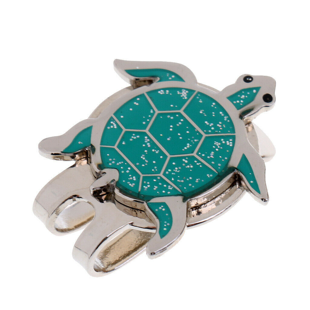 Golf Ball Marker Golf Hat Clip Cute Tortoise Pattern Golf Present