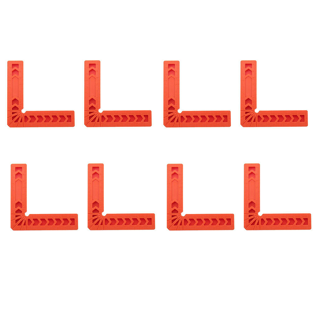 8 Pcs Woodworking Right Angle Positioning Block Tool