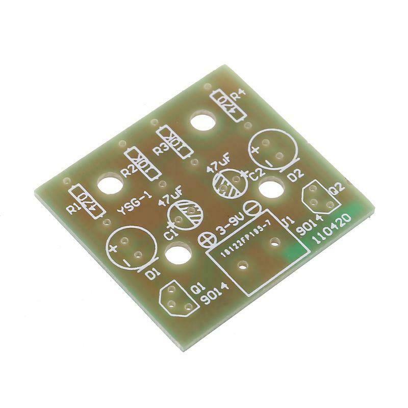 1Set Electronic DIY Making Kits Flashing Lamp Electronic Circuit Board Parts