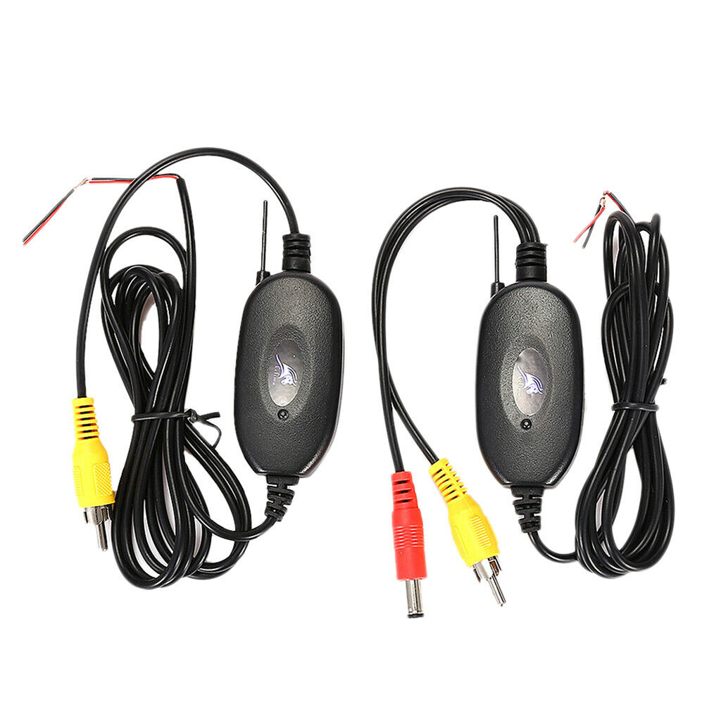 Transmitter Receiver Reversing Camera Module Kit Wireless With Power Cord Video