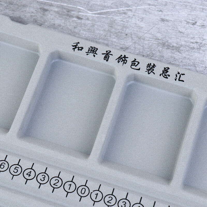 DIY Jewelry Making Gray Flocked Bead Board Bracelet Beading Organizer Tr.l8