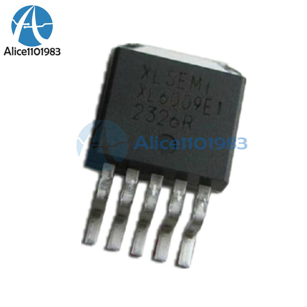 2PCS XL6009E1 DC-DC Adjustable Step-up Boost IC Chip 42V/4A/400KHz TO-263 IC