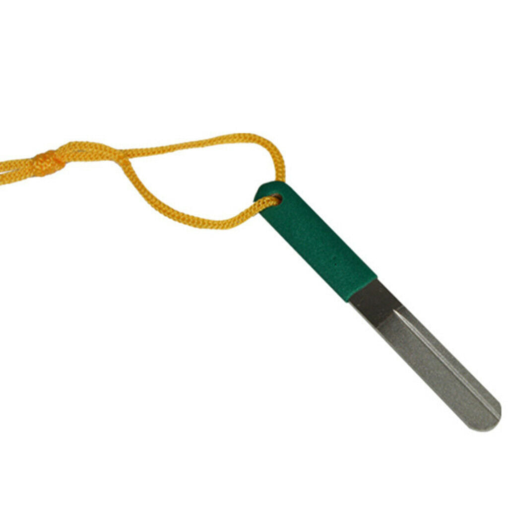 Diamond Fish Hook Hone Sharpener Camping Hunting Fishing Accessories 4inch