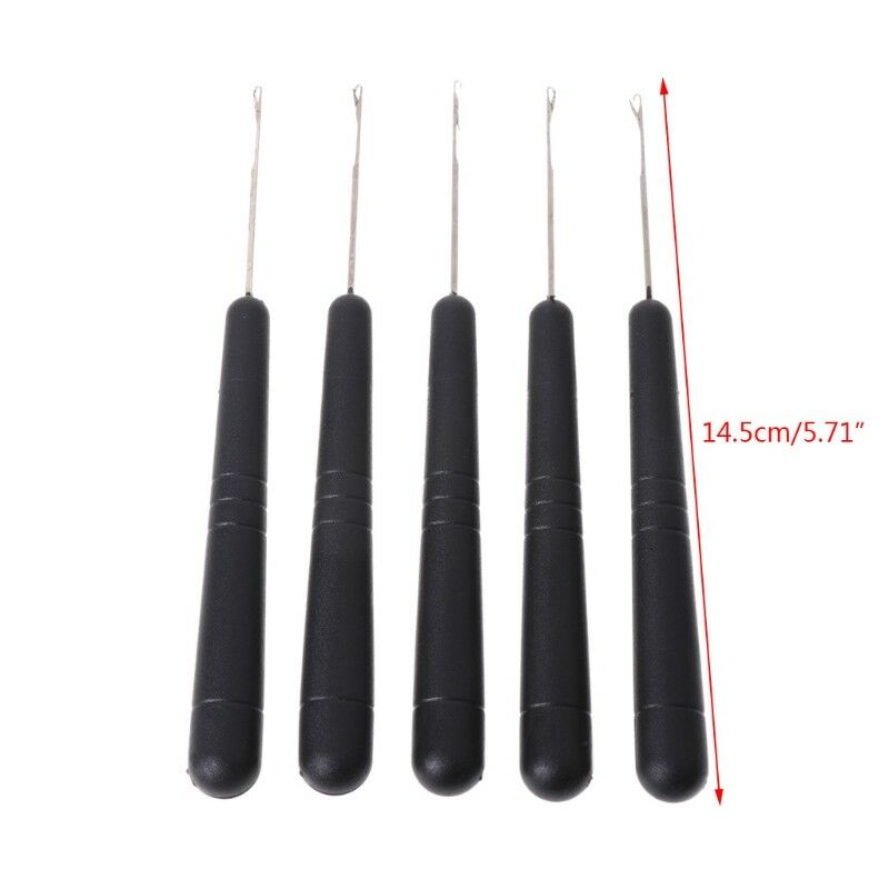 5Pcs Crochet Hook Latch Lock Needle Making Knitting DIY  Craft Tool