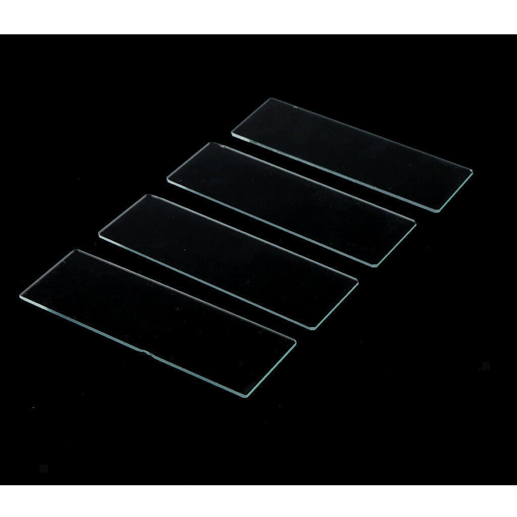 Glass Pre-cleaned Microscope Slides Ground Edge Kids Basic Biological Science