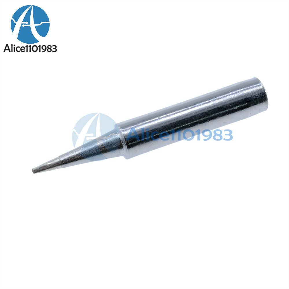 10PCS Replace Soldering Leader-Free Solder Iron Tip For Hakko 936 900M-T-0.8D
