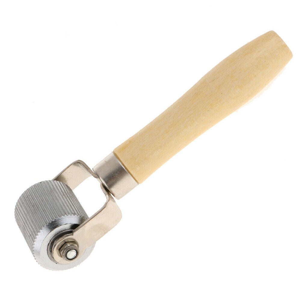 Wooden Handle Car 37mm Bearing Tyre Patch Roller Puncture Repair Tool 180mm
