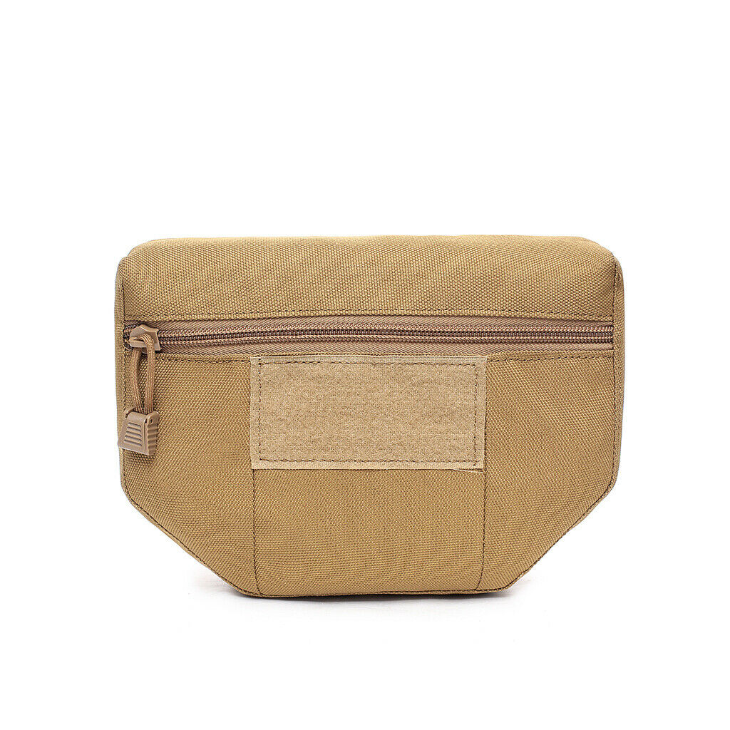 Multi-functional Molle Vest Pouch Chest Bag Tools & Belly Pouch Khaki