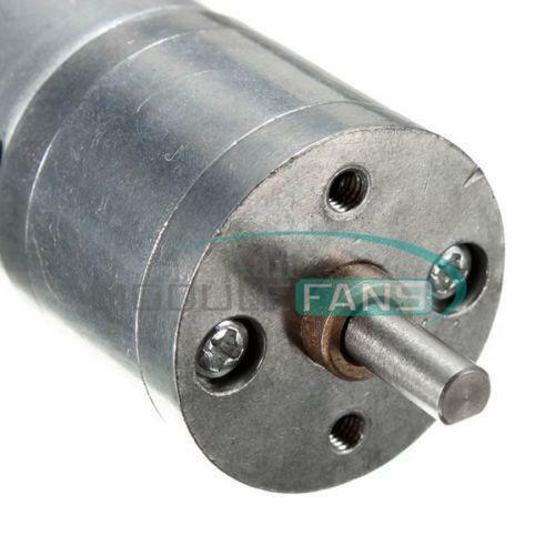 Motor Speed Reduction Gear Motor Electric 12V DC 60RPM Powerful Torque 25mm MF