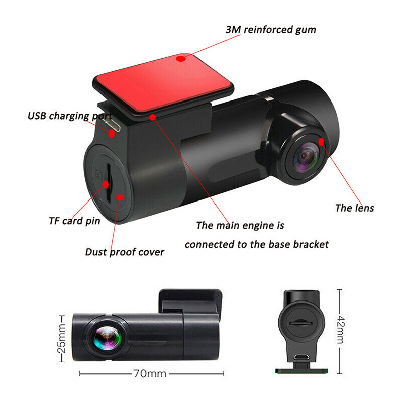 Wifi Car DVR Dash Cam 1080P Car Camera Recorder Monitor Driving Recorderlo TL