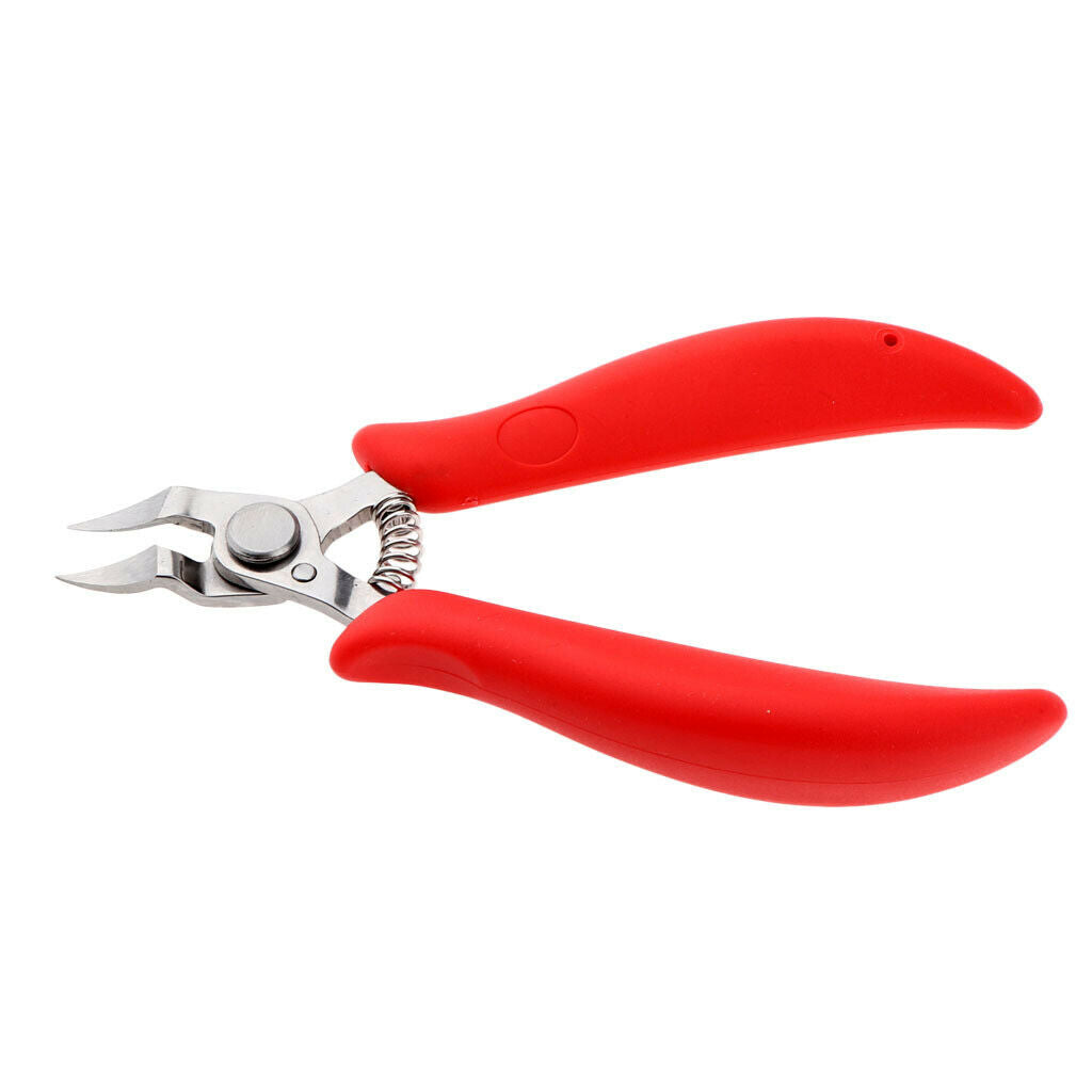 professional Cuticle Nipper Nail Clipper Trimmer Cutter Manicure Red