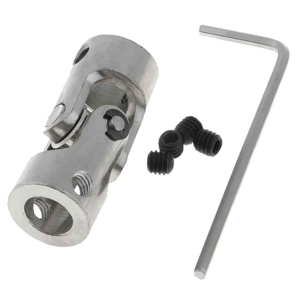 Metal Universal Joint Shaft Coupling 8MM X 8MM Boat Connector